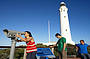 View the meeting oceans at the Cape Leeuwin Jetty